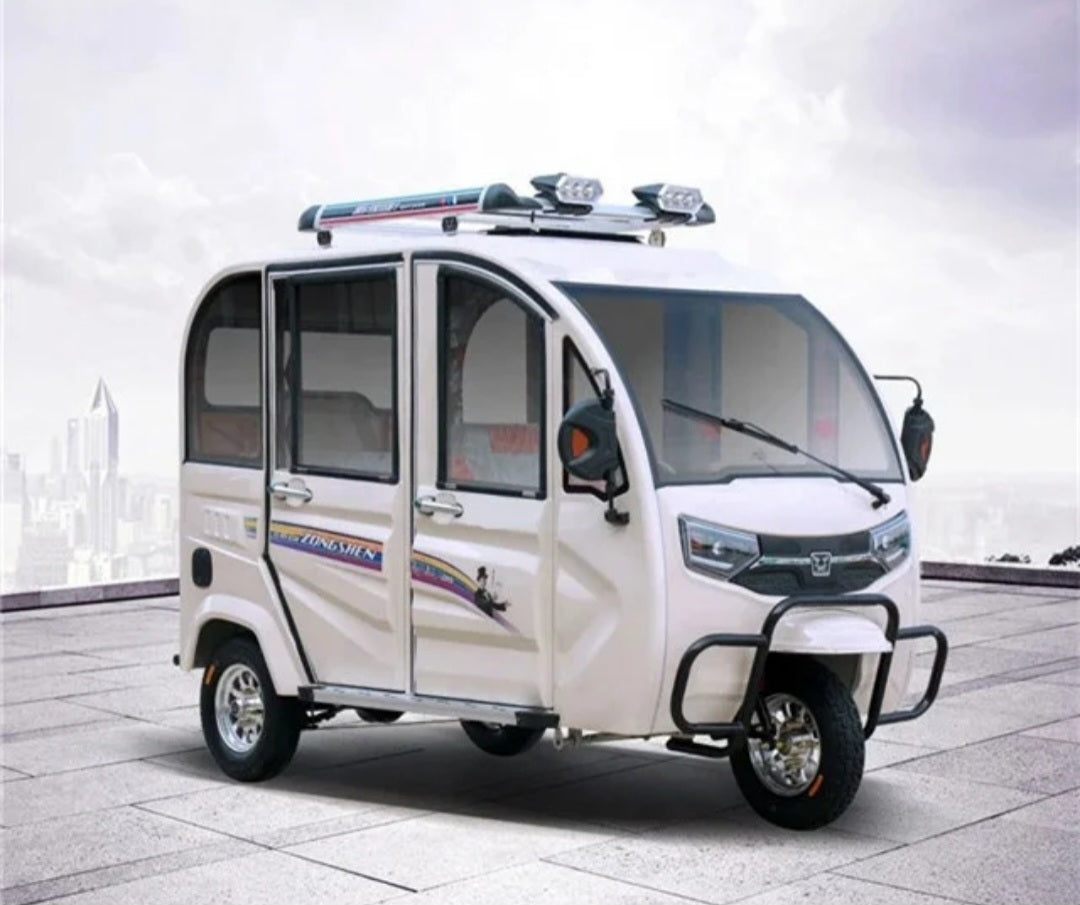 Electric Tricycle Full enclose convertibles for adults, large space